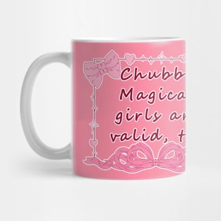 Chubby Magical Girls - Pink Mug